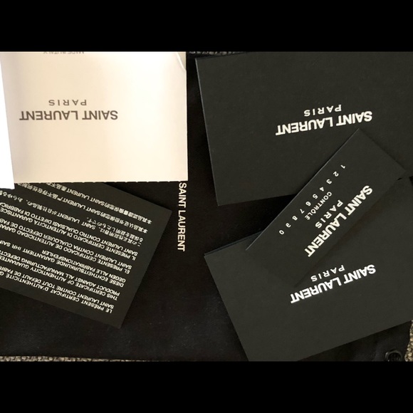 SAINT LAURENT Monogram Small Envelope Wallet - Picture 6 of 8